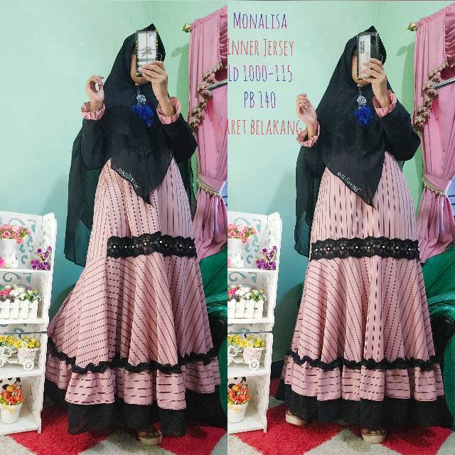 Set gamis Syari Maiya Series by wardiana
