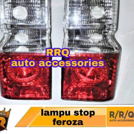 Lampu stop feroza cristal stop lamp feroza lampu belakang feroza