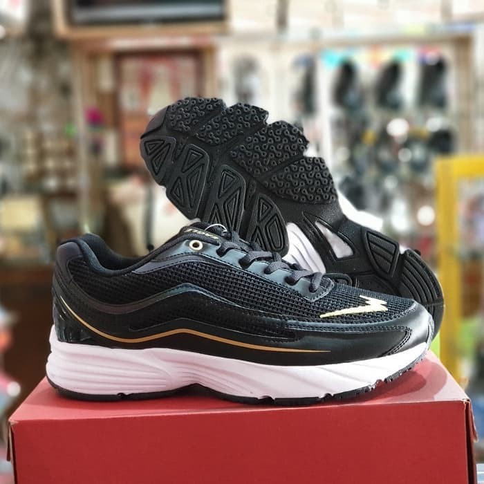 d01rew Sepatu Olahraga Lari Pria Eagle Dynamic Running Shoes For Men - Biru Putih, 38 Dv01F