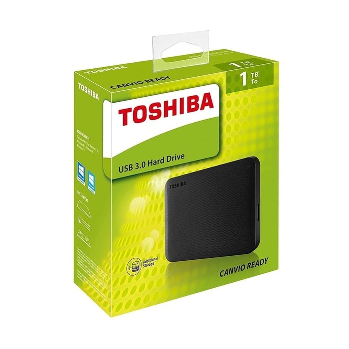 Toshiba Canvio Ready 1TB - External Hard Disk