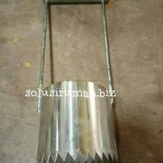 ALAT PLONG D100*350MM PELUBANG PLASTIK PERTANIAN MULSA