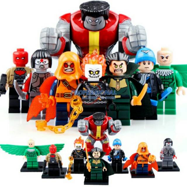 Lego minifigure sy super heroes set