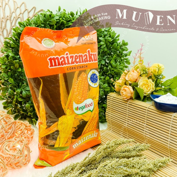 

b011tee Tepung Pati Jagung Maizena Maizenaku / Corn Starch Flour 1 Kg Da01D100