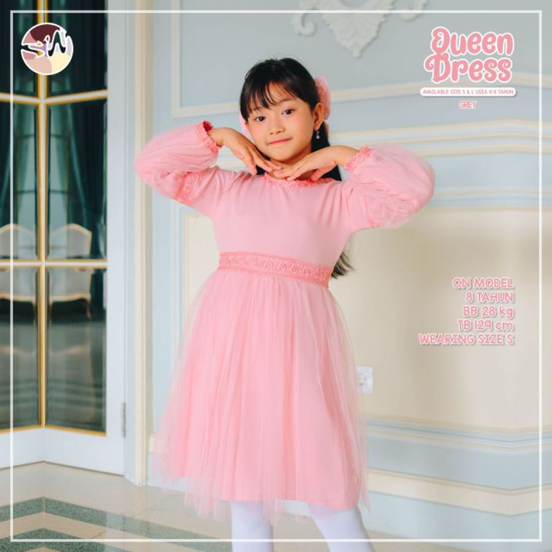 Queen Dress by Sawanni kids Wear / Dress Anak