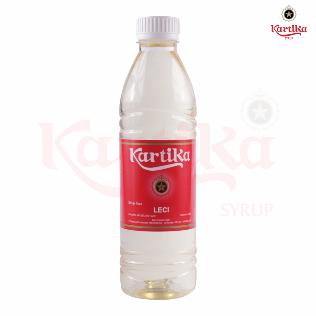KARTIKA Sirup Frambozen 620 ml &amp; Leci 400 ml