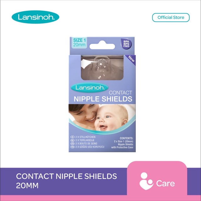 Lansinoh Contact Nipple Shield 20MM / 24 MM