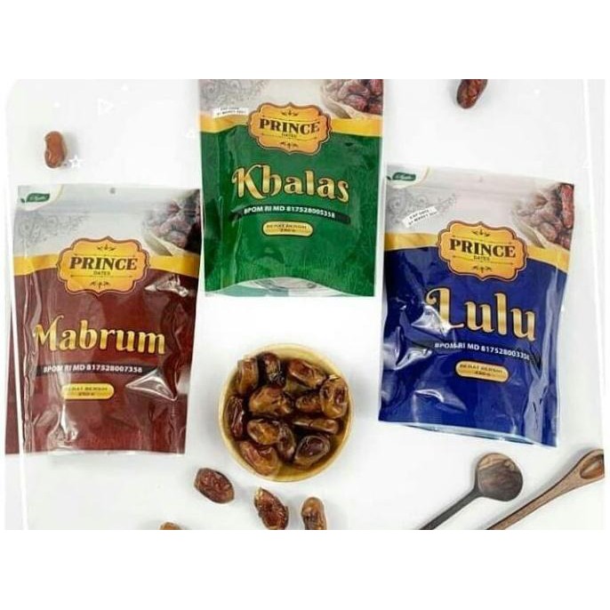 

kurma madinah lulu - mabrum - khalas 250gr prince dates