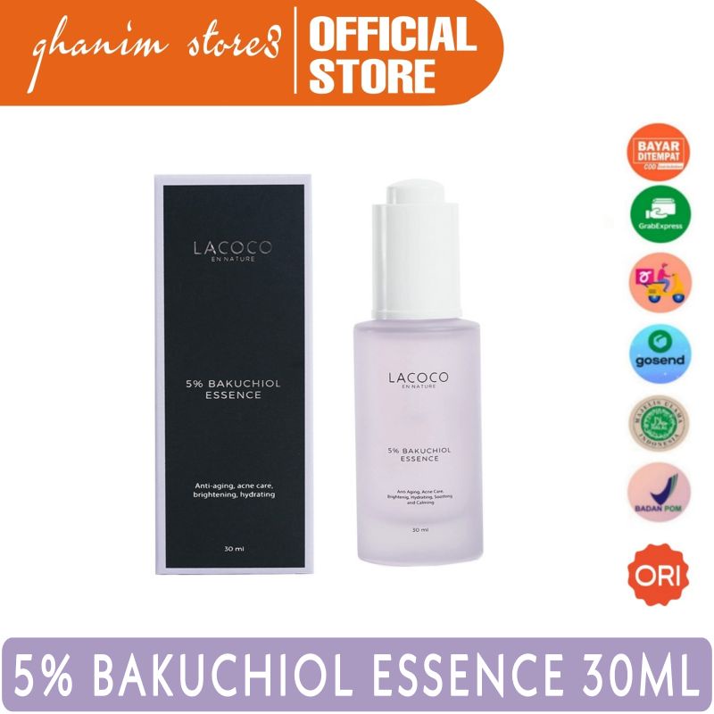 Lacoco 5% Bakuchiol Essence 30ml / Lacoco En Nature / Lacoco Essence / Lacoco Bakuchiol / Bakuchiol 