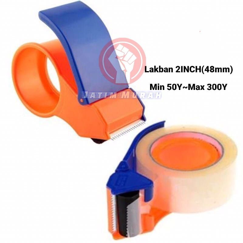 

DISPENSER TAPE LAKBAN 2 INCH PEMOTONG LAKBAN / RUMAH LAKBAN /