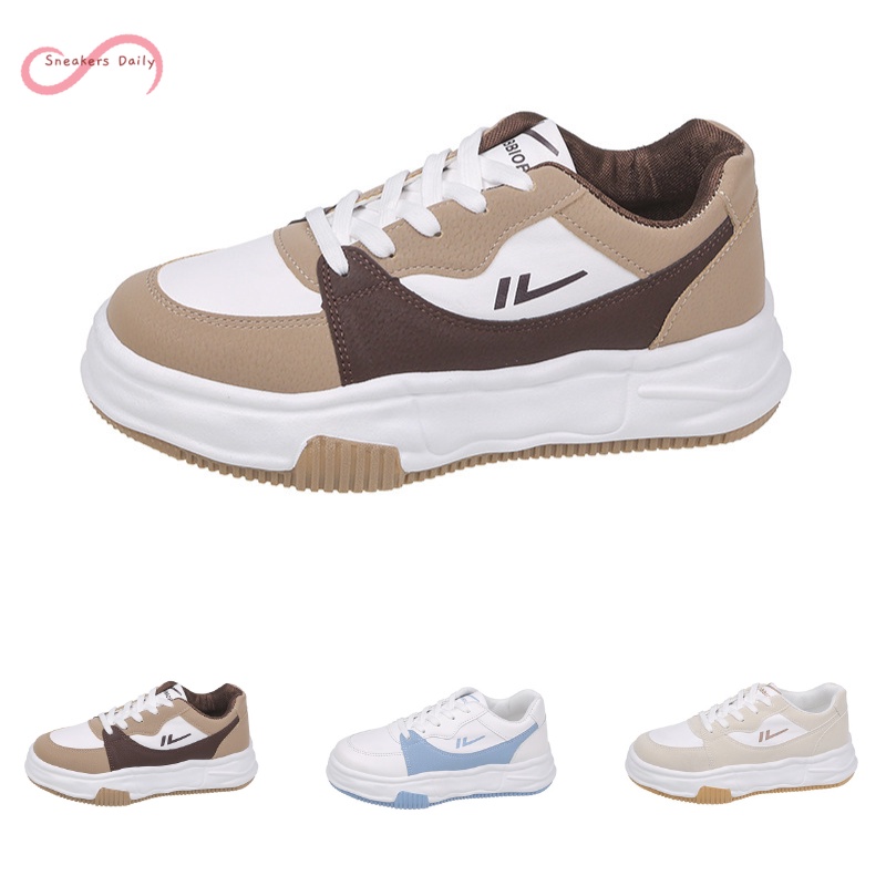 COD Sneakersdaily 221 Sepatu Sneakers Wanita Import Premium Casual Sport