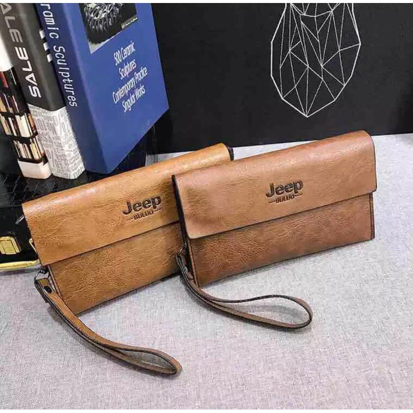 DOMPET CLUTCH JEEP KUALITAS PREMIUM 1717 - BISA COD / BAYAR DI TEMPAT