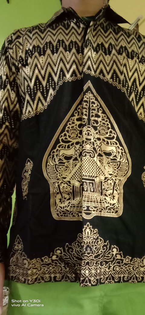 New Arrival Distro Batik Pria Bordir Sogan Hrb026 Batikaf Notoarto Batik Ipnu-ippnu Kemeja Batik