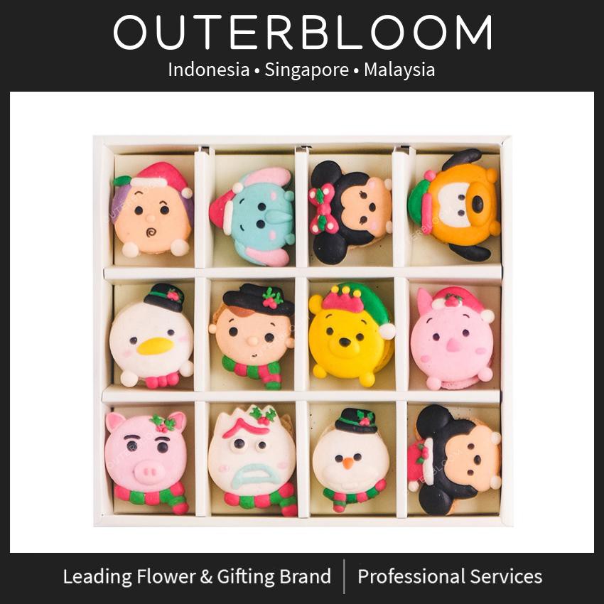 

Christmas Cake Box - Le Sucre Christmas Series Tsum Tsum Box of 12