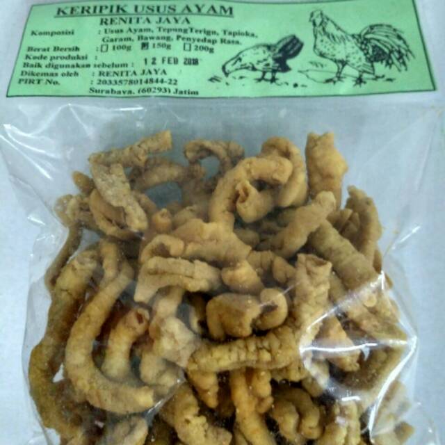 

Keripik usus ayam