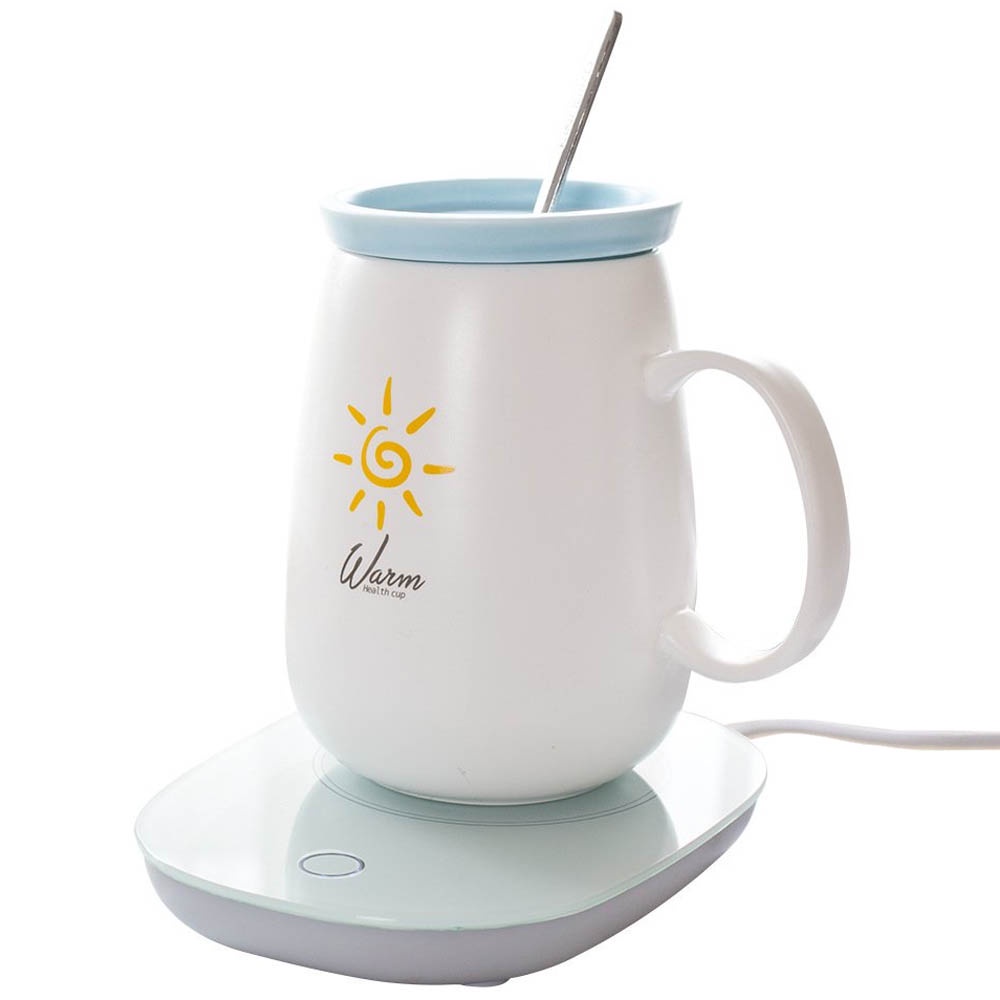 Cup Mug TG23 - Penghangat Cangkir Minuman Elektrik 16Watt Automatic -  Warmer Tatakan Gelas Pemanas Kopi Teh Susu Mini