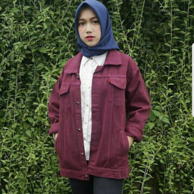 Jaket Levis Jeans Denim Allsize XXL XXXL Oversize Jumbo Jaket Levis Jeans Denim Allsize XXL XXXL Oversize Jumbo