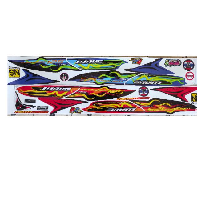 Striping wave s 125 dragon