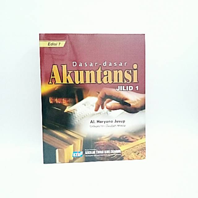 Jual Buku Dasar - Dasar Akuntansi Jilid 1 Edisi 7 - AI Haryono Jusup ...