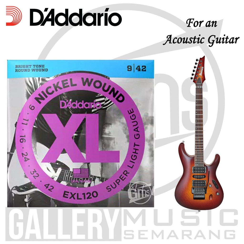 Senar Gitar Elektrik String Electric EXL110 EXL120 EXL130