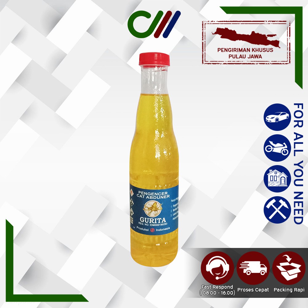 Thinner Botol Gurita Abduner 0,4Lt