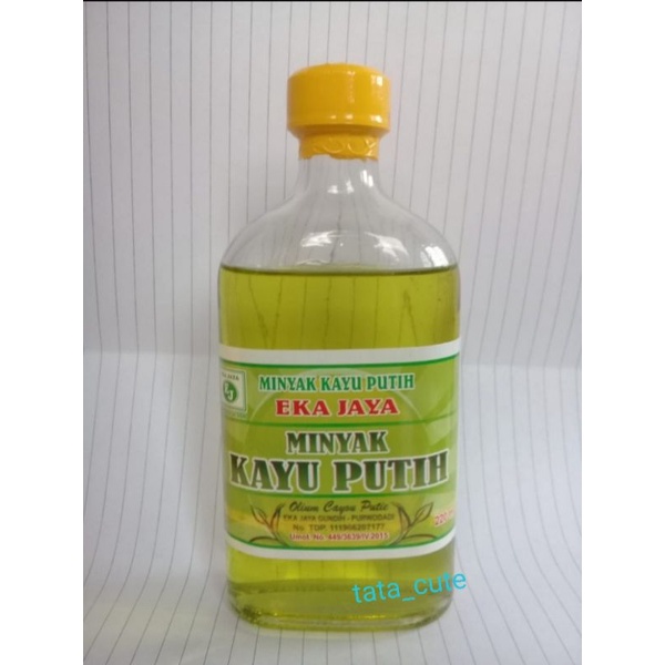 Minyak kayu putih murni asli Perhutani 220ml (Eka Jaya)