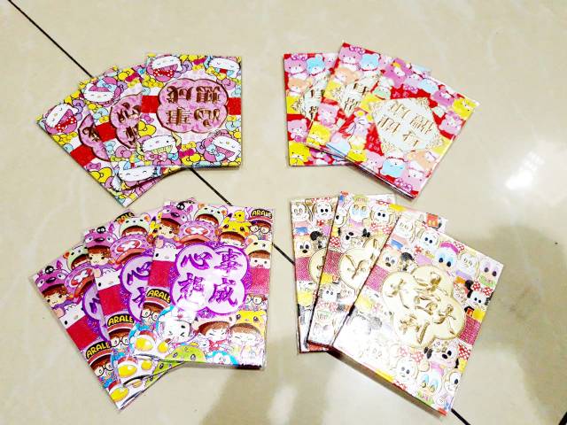 Angpao Kartun Jepang Murah Ampao Imlek one Piece Hello Kitty Bear Hiasan Parcel Imlek Grosir