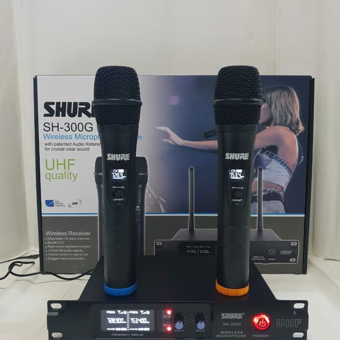 Microphone Mikrofon Wireless Shure SH 300