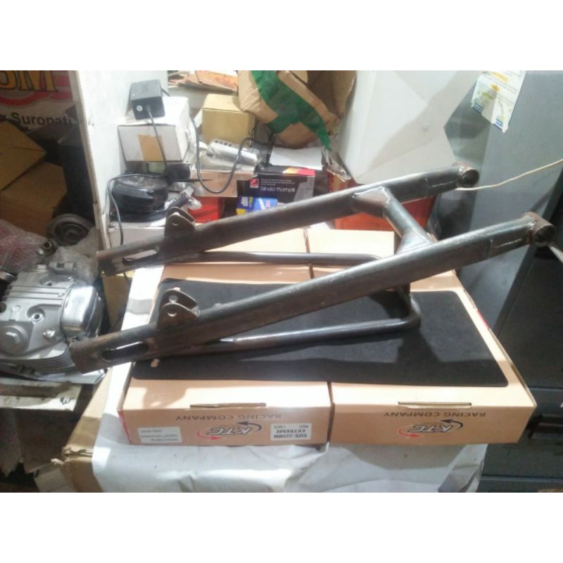 arm model ninja pnp tiger bahan/SWING ARM TIGER MODEL STABILIZER MENTAH + KARET +STELAN RANTAI