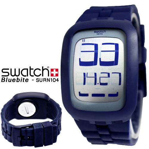 jam tangan / Watch_Id Swatch Touchscreen ORIGINAL SURN104 Bluebite