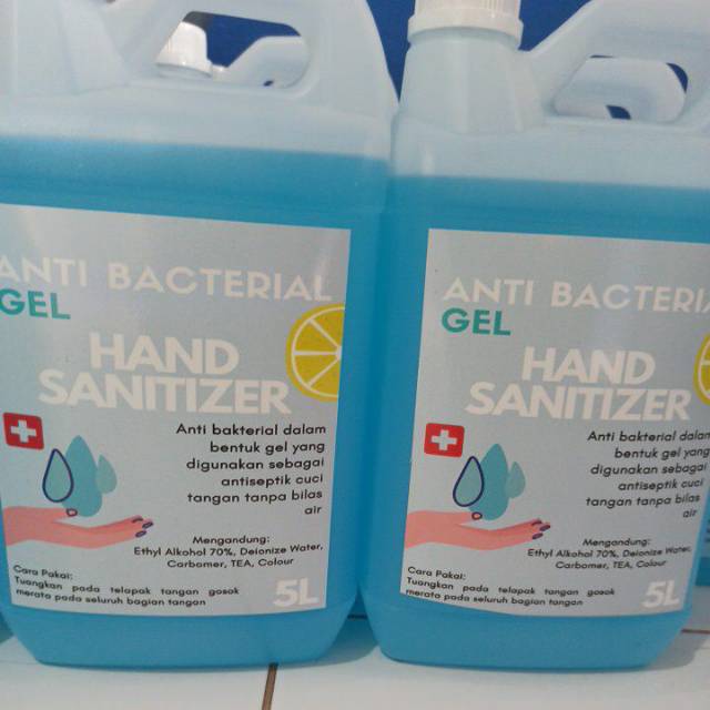 Hand sanitizer gel 5 liter MURAH