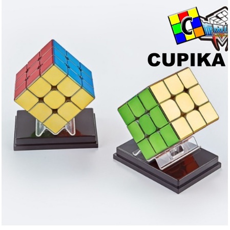 RUBIK 3x3 CHROME CYCLONE BOYS FEIJUE 3x3x3 ASLI Original