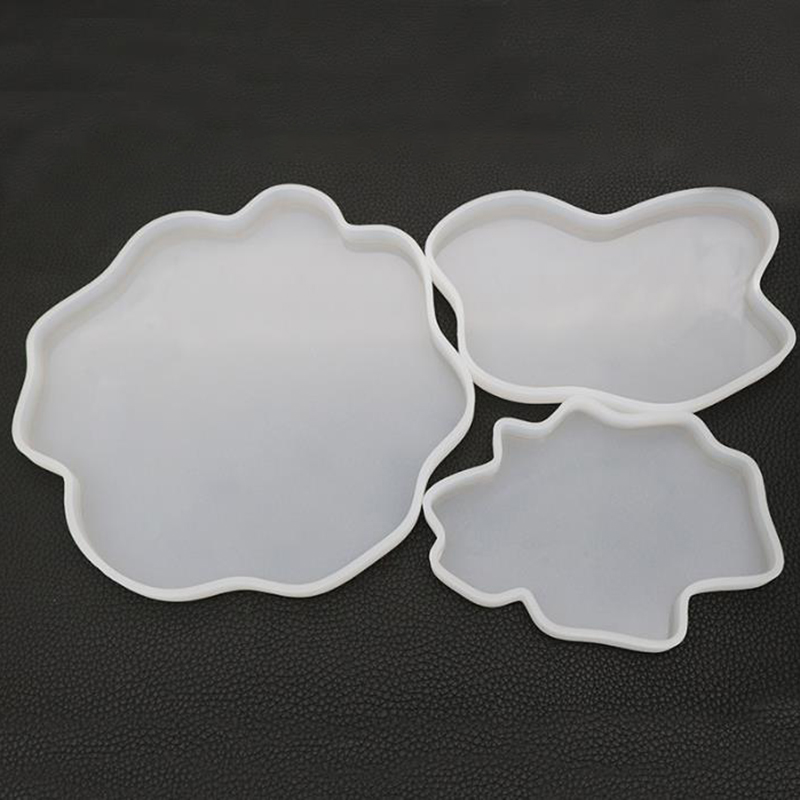 Hbid Agate Coaster Resin Casting Mold Silicone Jewelry Making Epoxy Mould Craft Tool Glory