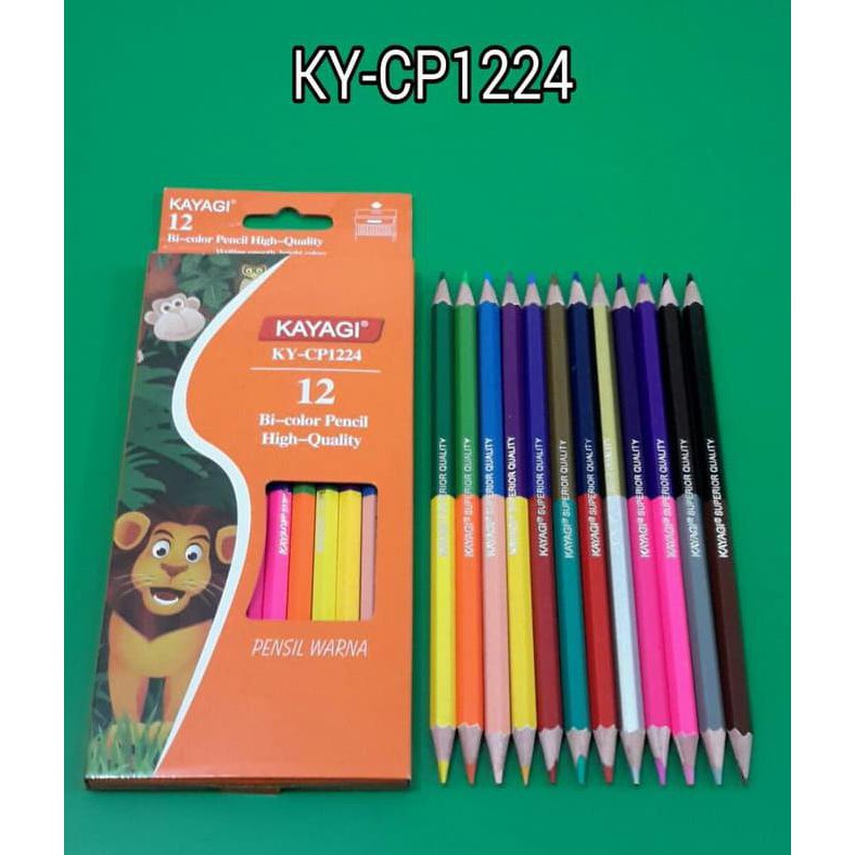 

Sale!! Pensil Warna Kayagi Nimal 12 Pc 24 Warna Cp1224 Terbaru