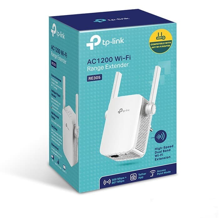 TP-Link RE305 Dual Band WiFi Wireless Range Extender Expander