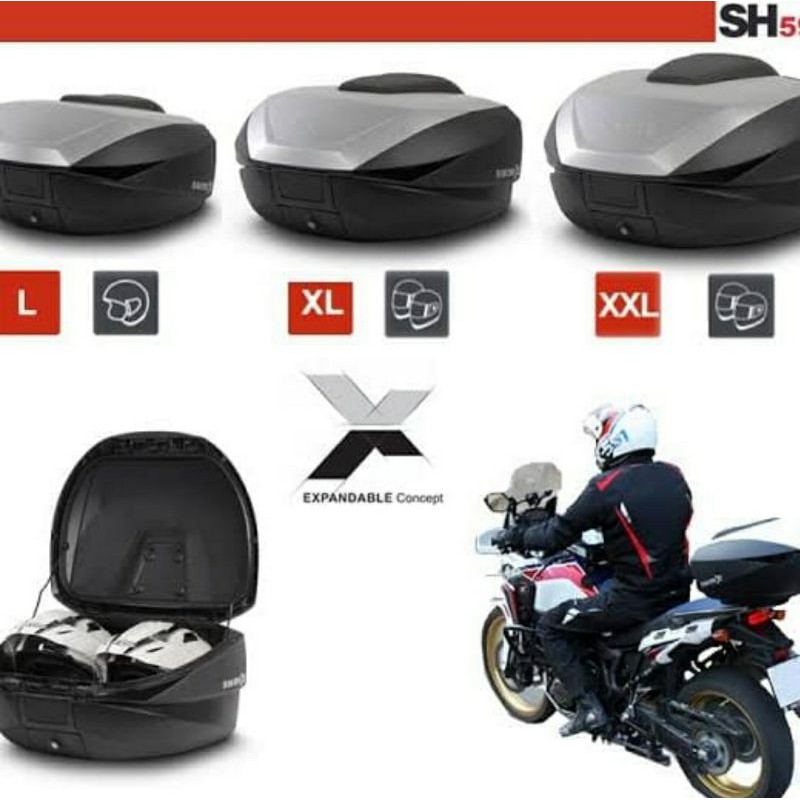 Jual Box Shad Sh X Sh Sh X Box Motor Xmax Versys Vulcan Bmw Adv Benelli Cb Cb X Er