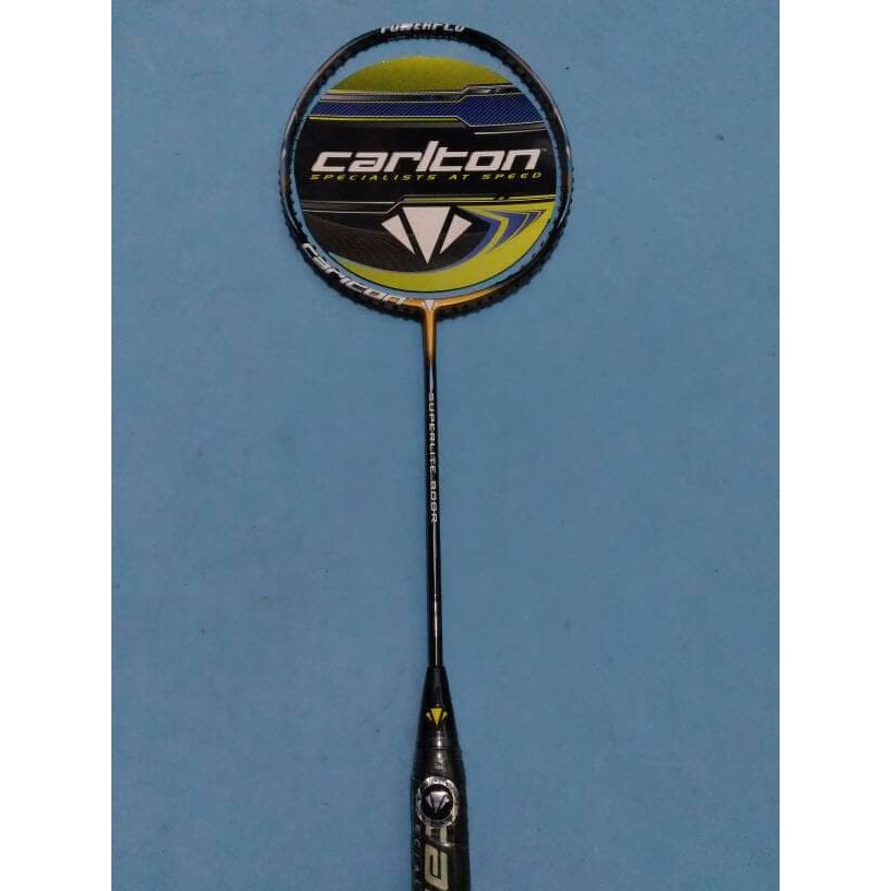 Free tas dan senar.. Raket CARLTON SUPERLITE 800R ORIGINAL