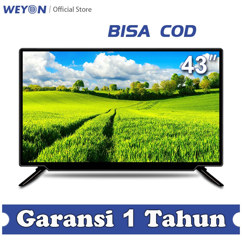 Weyon Tv Led 43 Inch Full Hd Televisi Murah Model Tclg W43a Shopee Indonesia