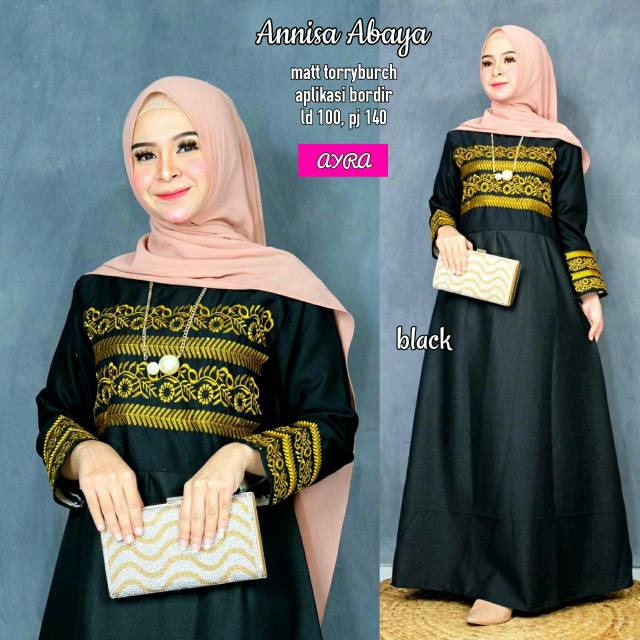 ANNISA ABAYA | ABAYA BORDIR
