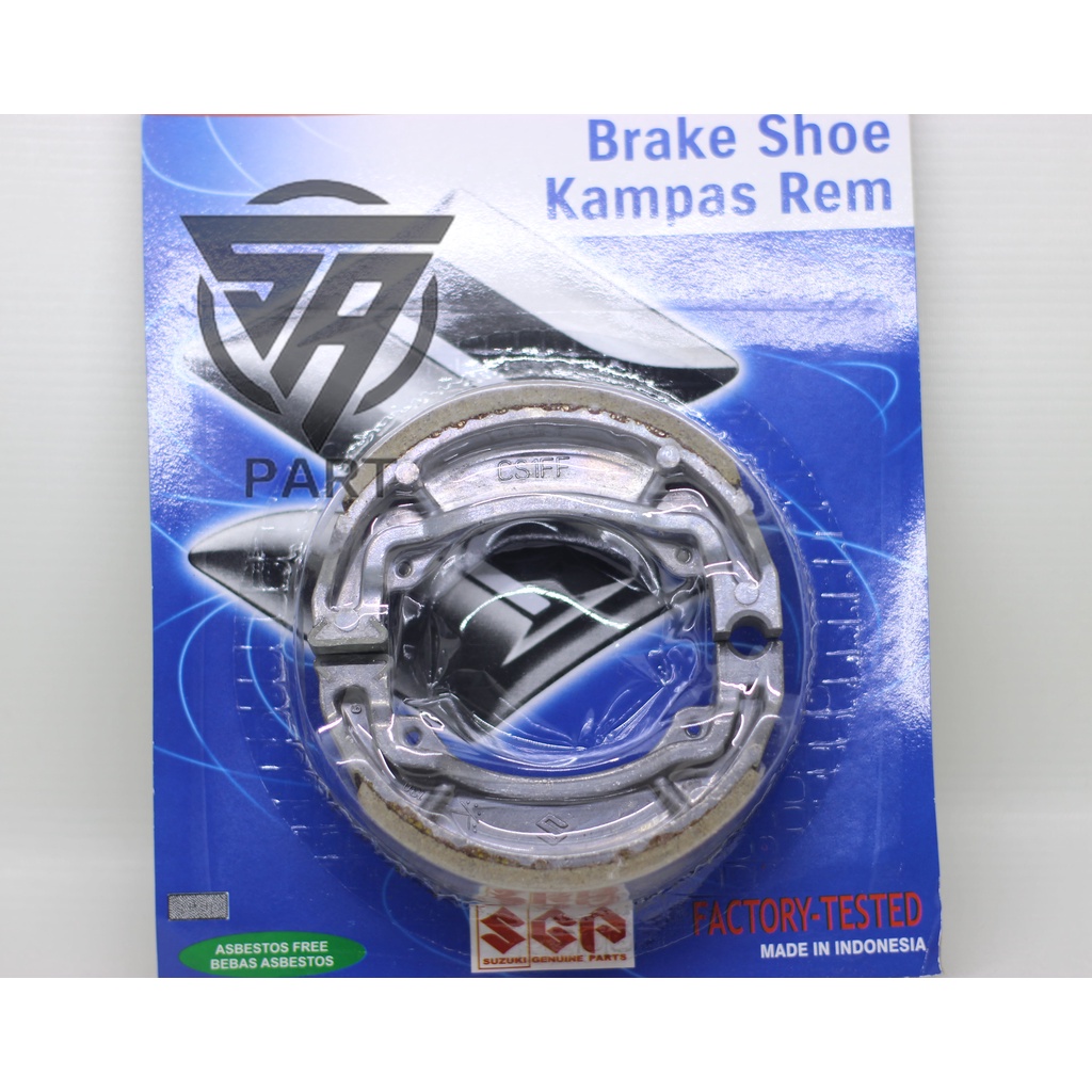 Kampas Rem Belakang Tromol Smash 110 Shogun 125 Satria 2T Kaze kampas shogun