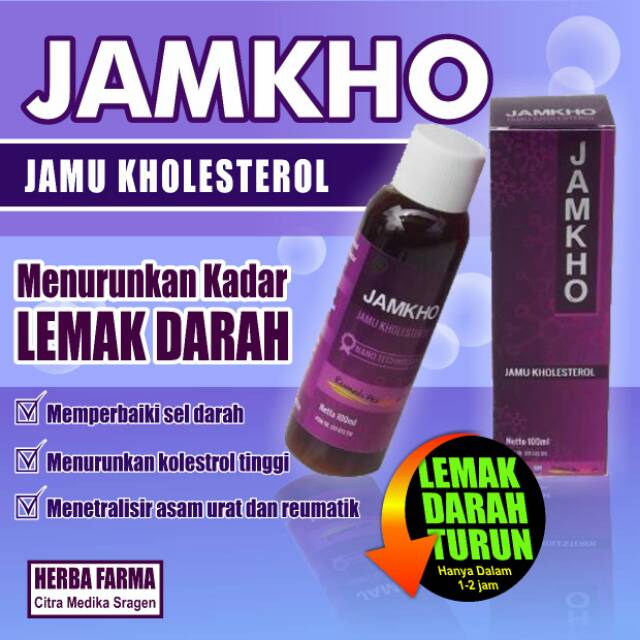 

JAMKHO ( Jamu Kolestrol )