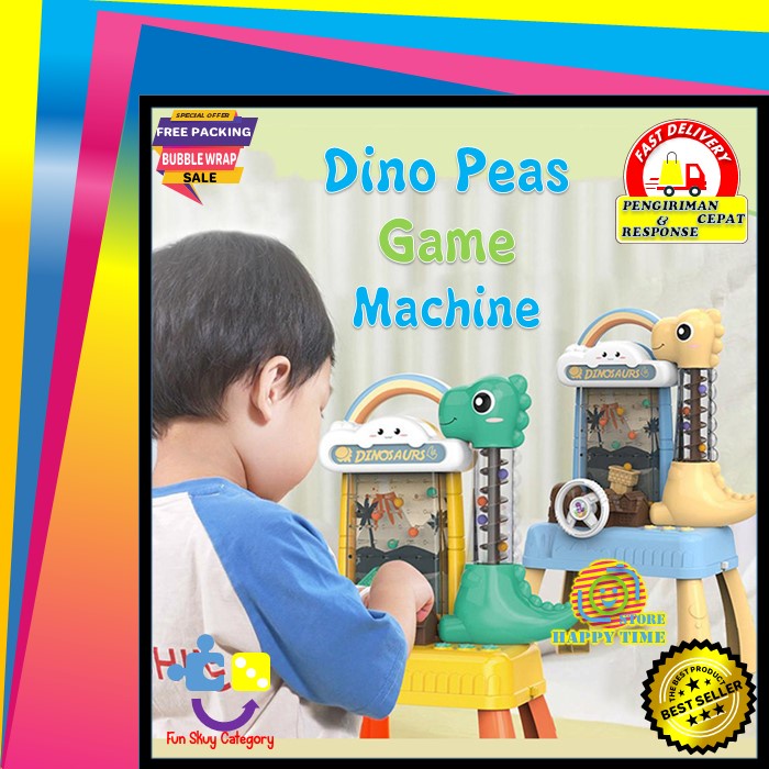 Mainan Anak Shoot Ball Edukasi Belajar Drive Mengemudi  Setir Mobil Ada Bola Model Dinosaur Dino Uni