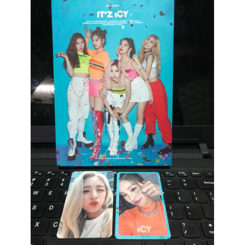 Album only ITZY ICY Lia cover/ ITZY IT'Z ME group cover Photocard Yuna Yeji Ryujin