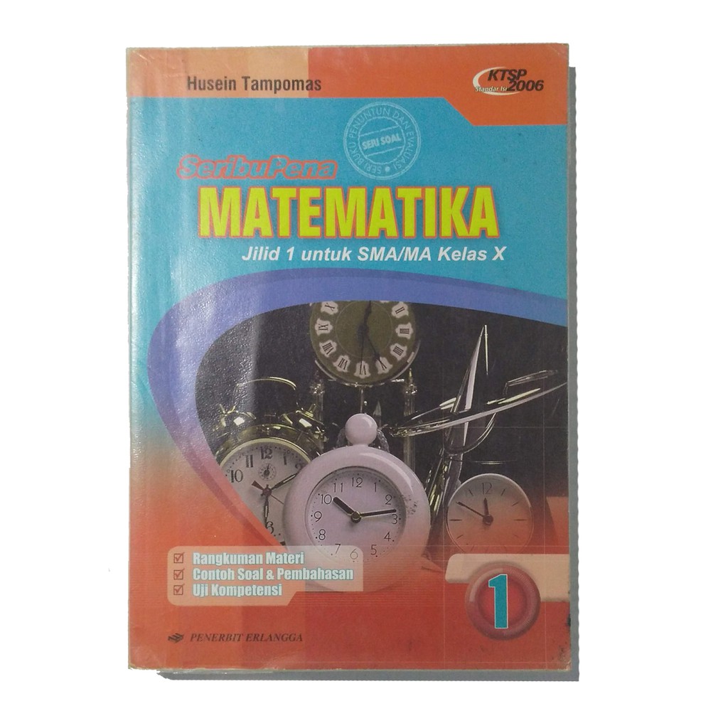 (KTSP 2006) SeribuPena Matematika SMA Kelas X - Husein Tampomas [PRELOVED]