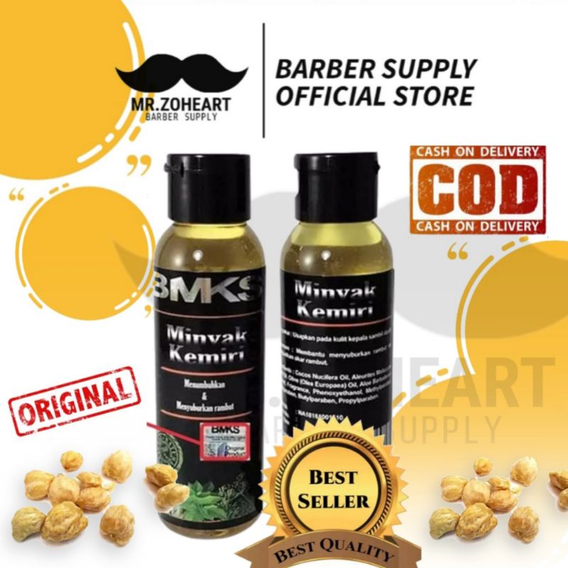 Minyak Kemiri 100% BMKS ORIGINAL / Minyak Kemiri Original