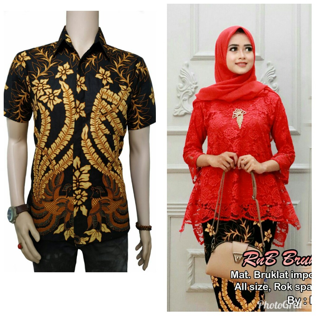 GROSIR BATIK COUPLE RNB BROKAT #2