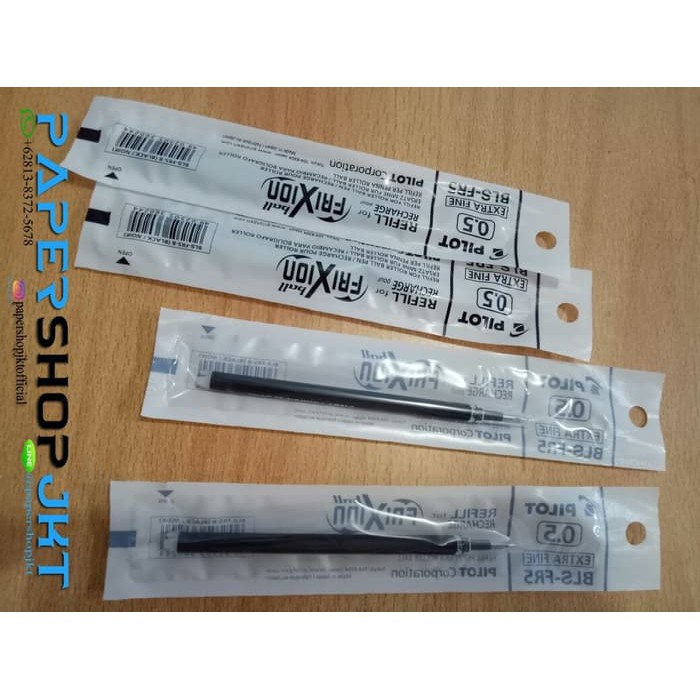 

Grosir GROSIR!!! Refill Isi Pulpen Frixion Pilot 0.5 HITAM Elegan