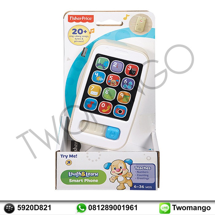 HARGA SPESIAL FISHER PRICE - LAUGH & LEARN SMART PHONE MAINAN BAYI MURAH