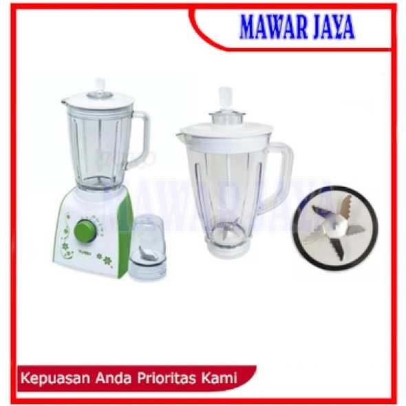 TURBO Blender Plastik EHM8099 / EHM 8099 [ 2 LITER ]