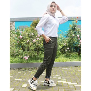  BAYAR DITEMPAT Celana  Baggy  Casual Formal Pant  Wanita 