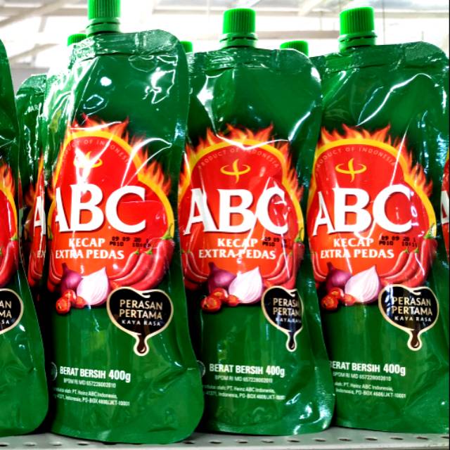 Kecap ABC extra Pedas kemasan 400 gr